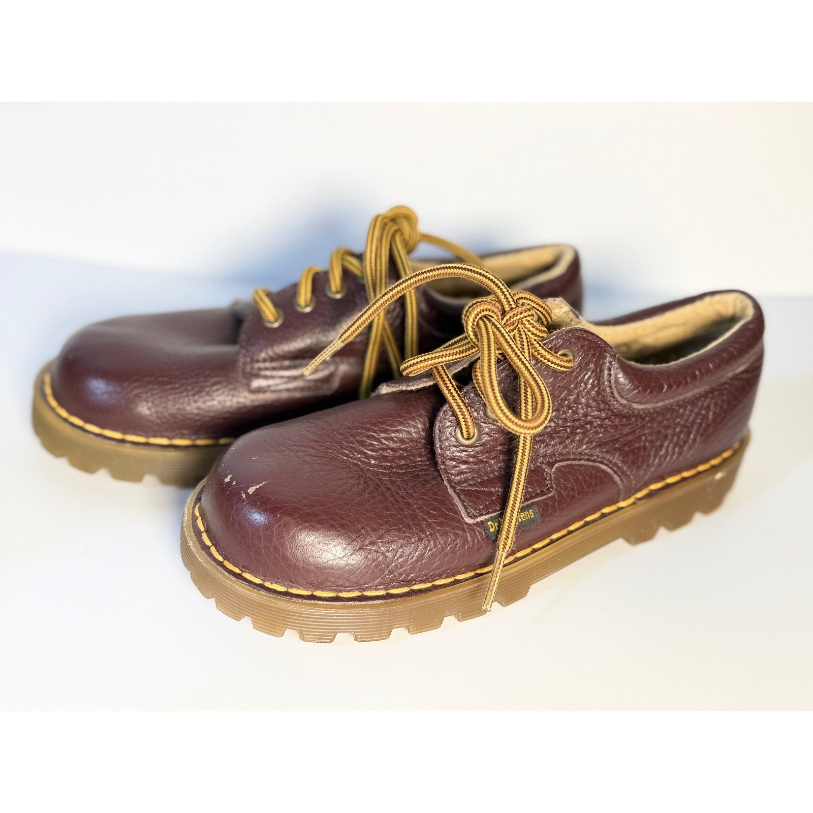 Dr. Martens 3-Eye Oxford Shoes Oxblood Leather UK 5 / EU 38 / US Women's 7