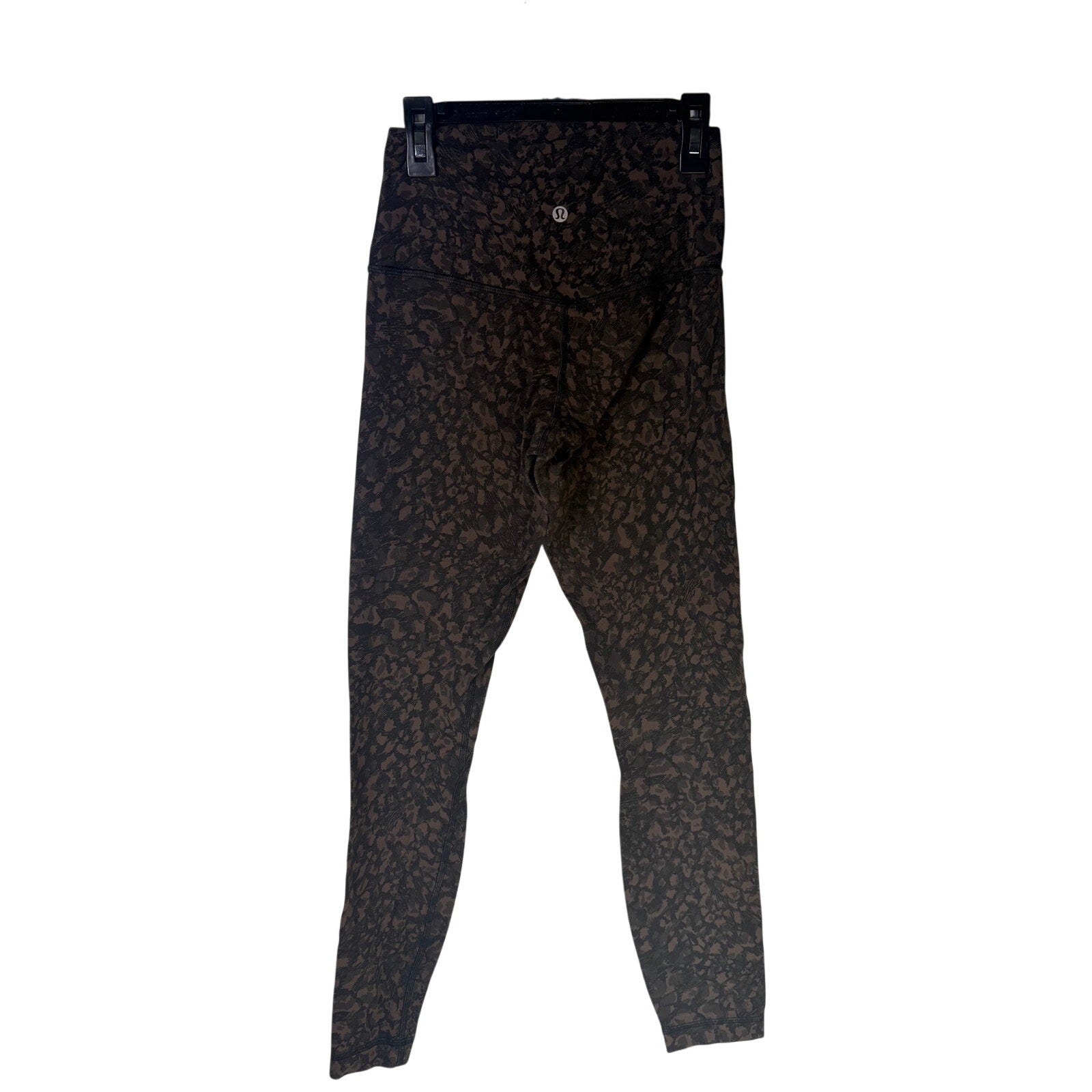 Lululemon Women’s Align High-Rise Leggings 25” Brown Black Camo Size 4