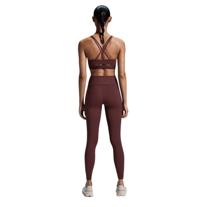NWT OnRunning Women's Small Movement Tights Long in Mulberry