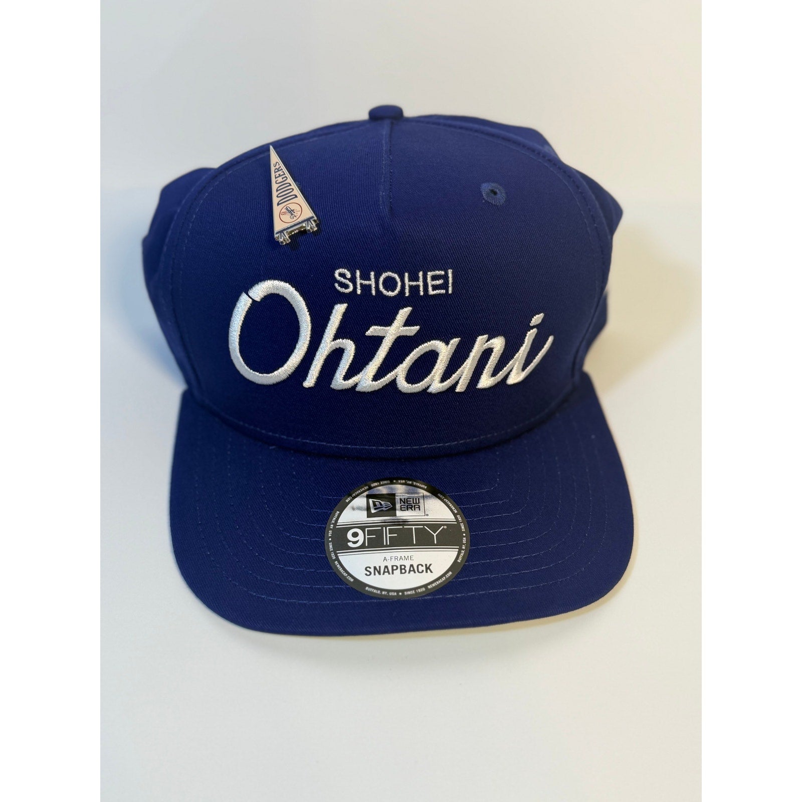 New Era 9FIFTY Shohei Ohtani Los Angeles Dodgers Snapback Hat Blue A-Frame NWT