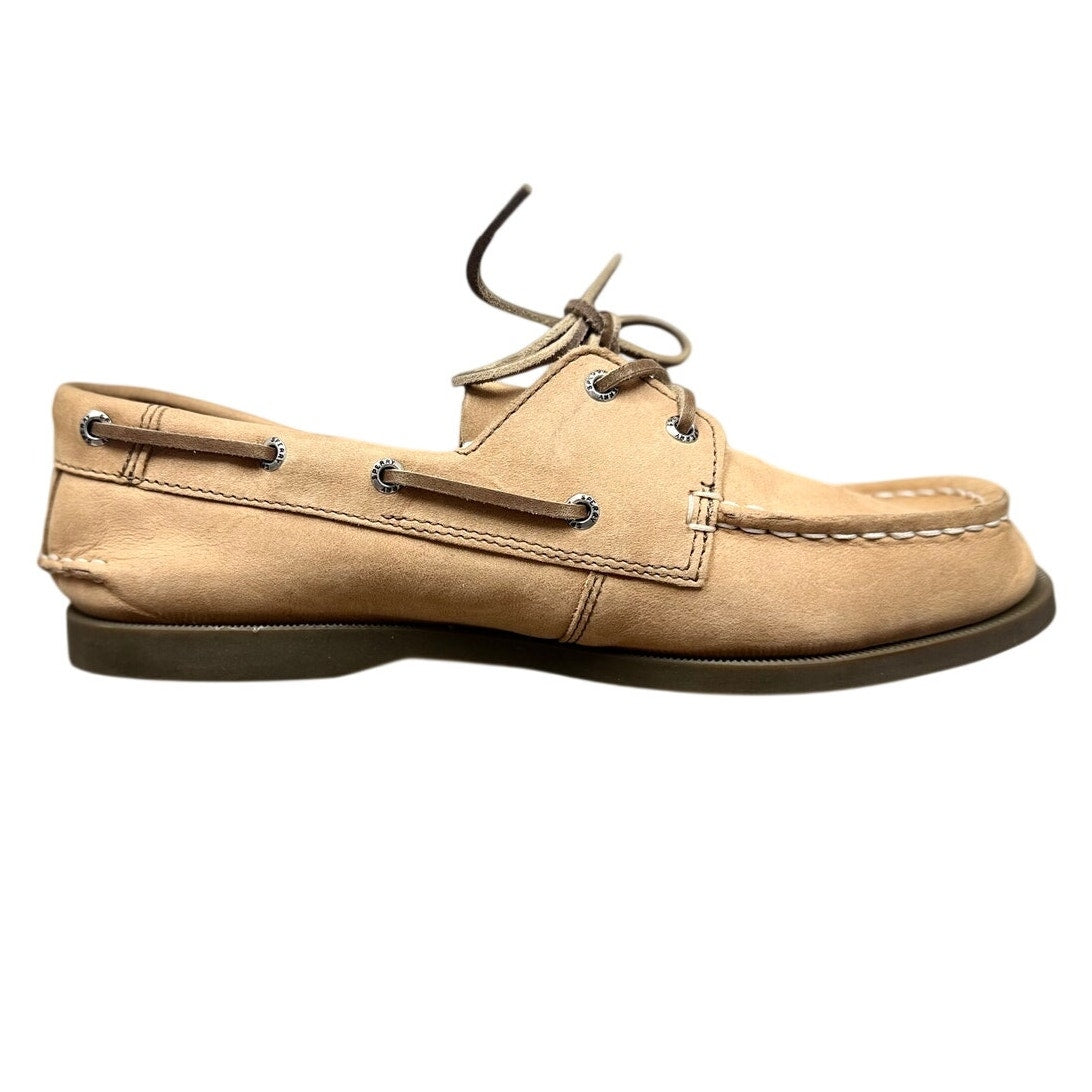 Sperry Kids' Authentic Original Slip-On Boat Shoe in Sahara Leather | 5M