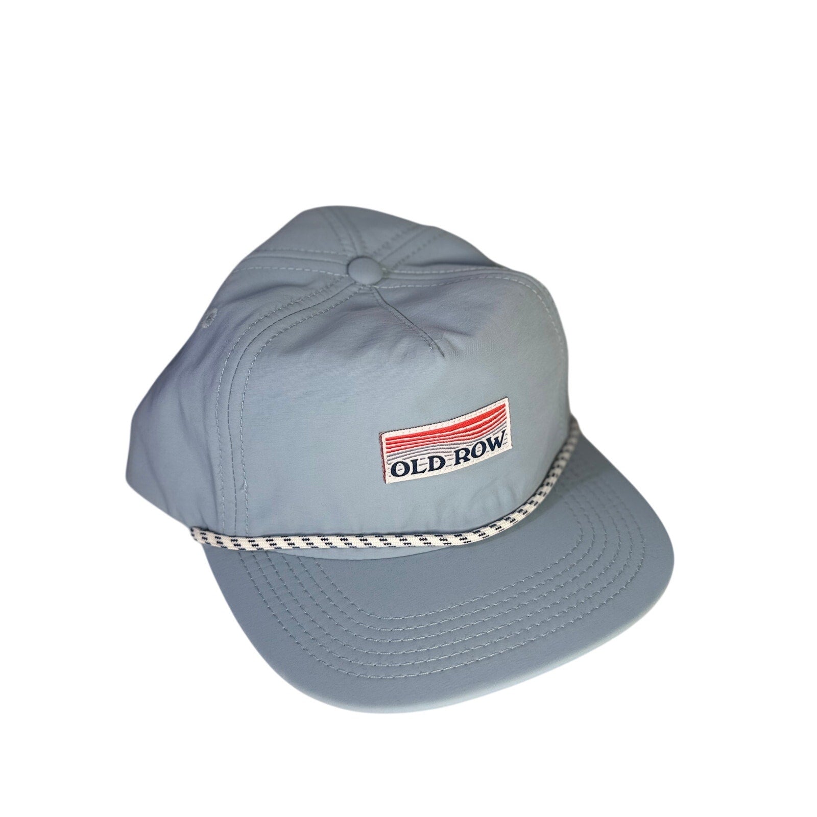 Old Row Rope Snapback Hat Light Blue Adjustable Baseball Cap NWT OSFM