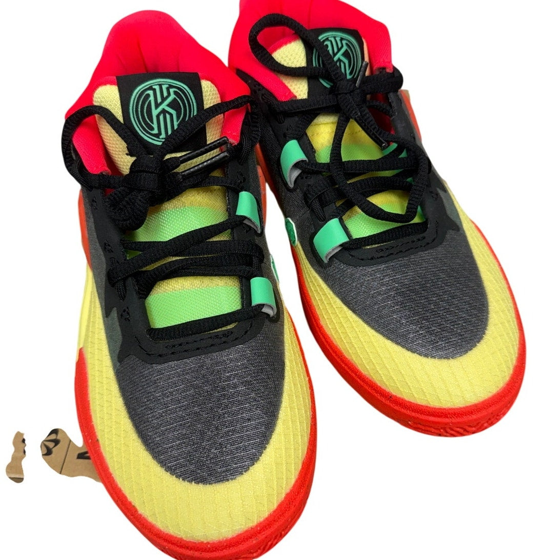 Nike Kyrie 8 GO Basketball Shoes (GS) – Black / Lemon Chiffon – Grade School 4Y – DQ8076-003 – NIB