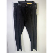 MICHAEL Michael Kors Women’s Selma Cropped Flare Jeans Washed Black Size 4