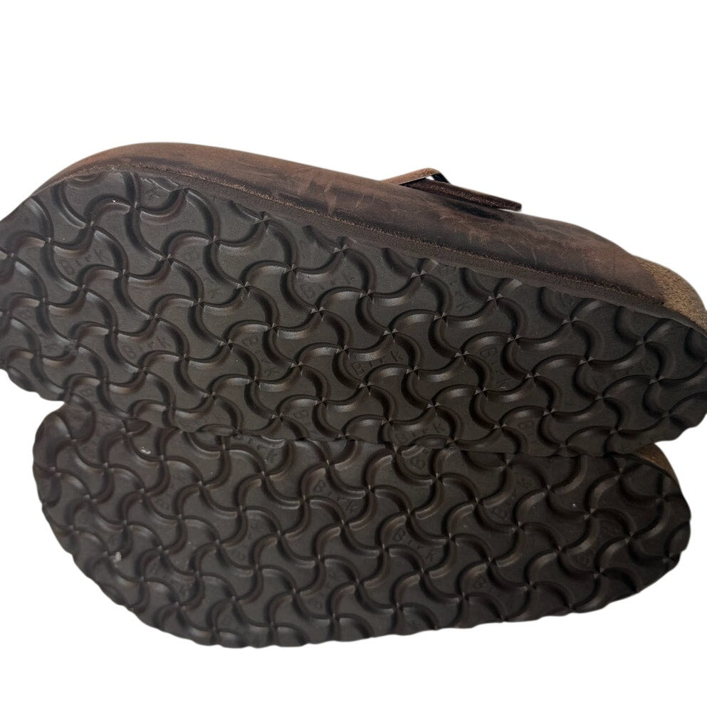 Birkenstock Boston Soft Footbed Closed-Toe Clog – Brown – size 39