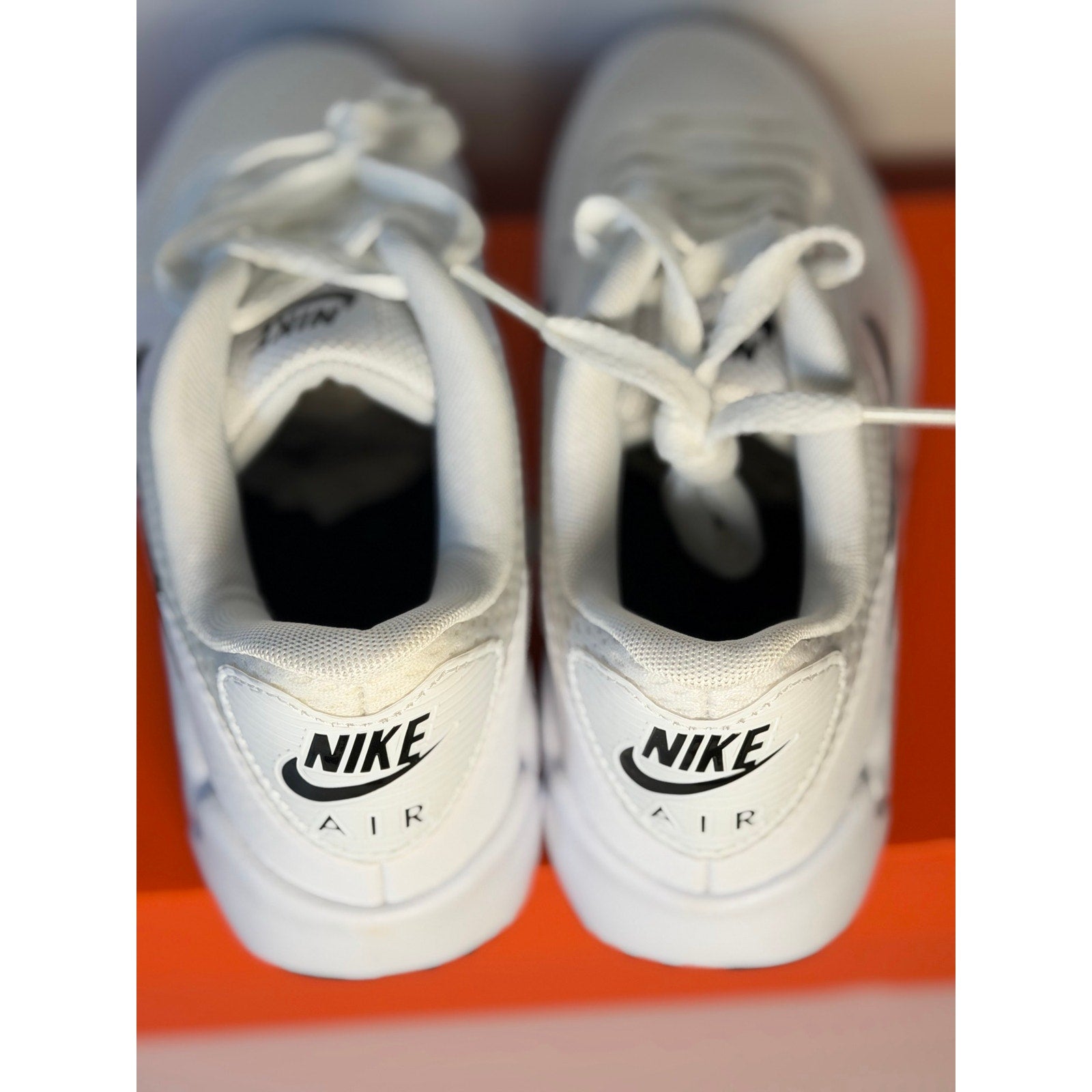 Nike Air Max 90 G Golf Shoes White Black Men’s 4 Women’s 5.5
