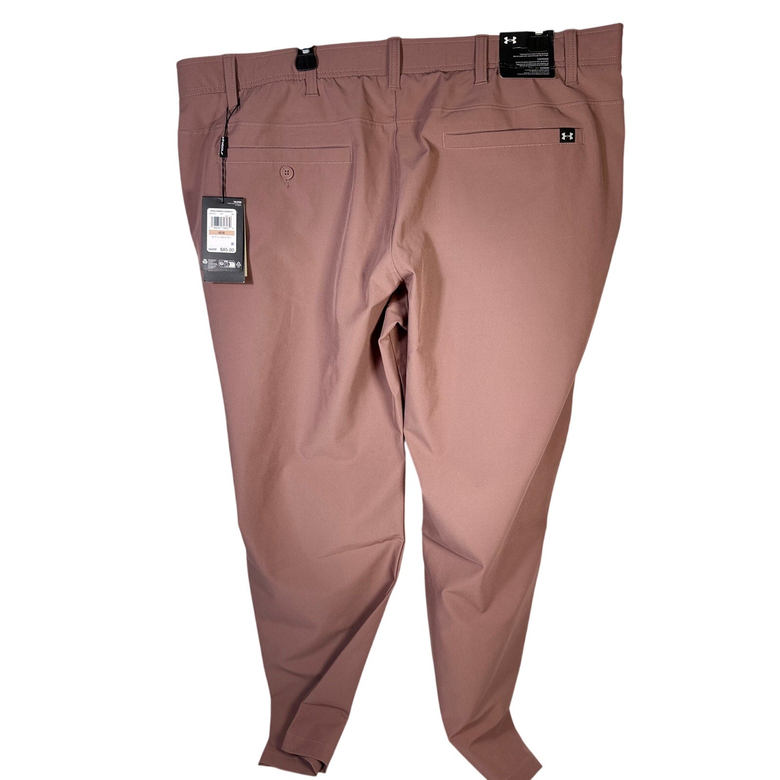 Under Armour UA Drive Tapered Golf Pants Men’s 42x30 Maroon Mist NWT