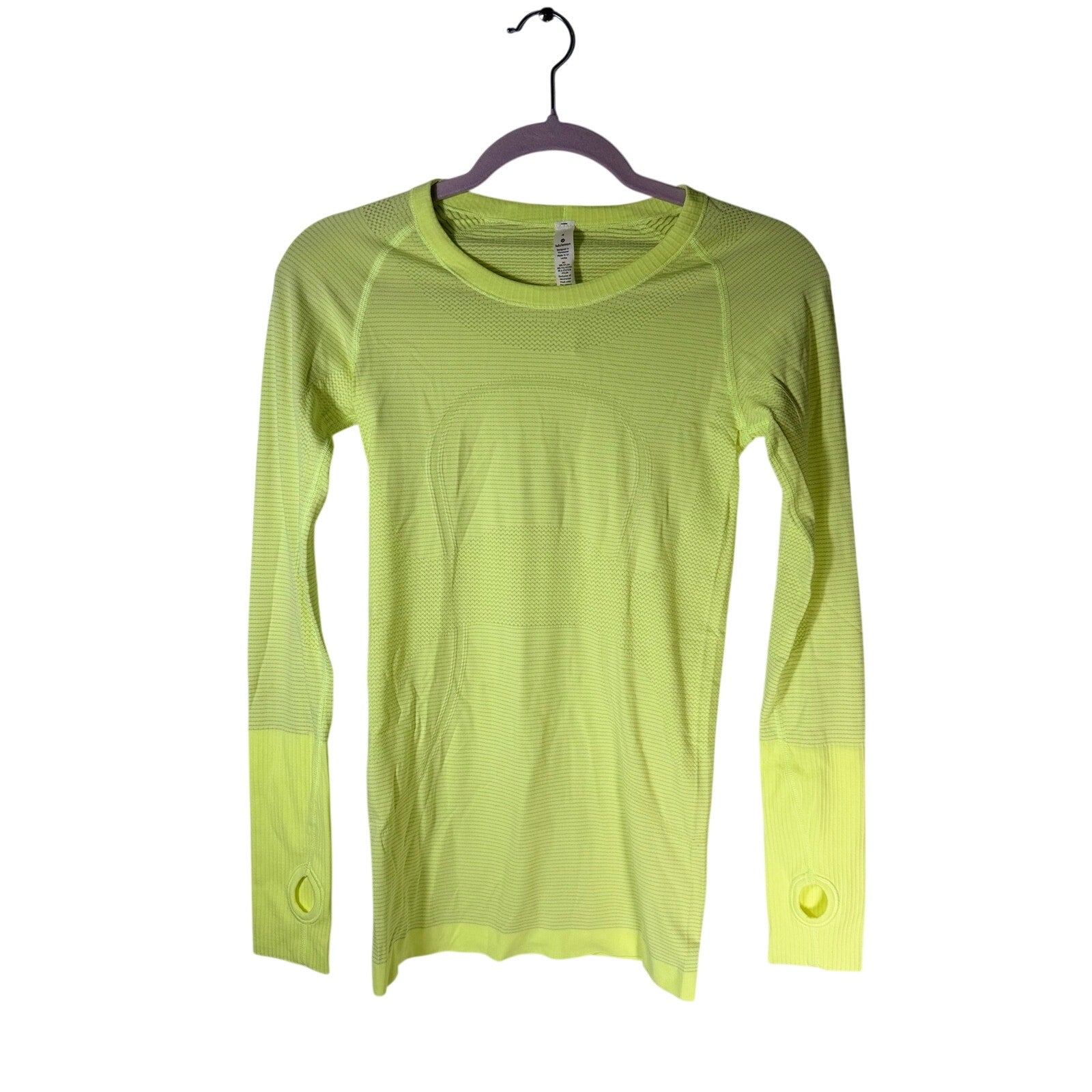 Lululemon Swiftly Tech Long Sleeve Shirt Women's Size 4