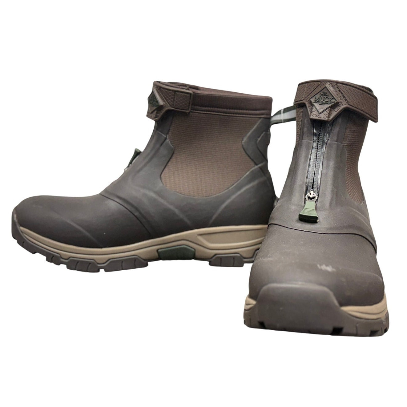 The Original Muck Boot Company Men's Brown Waterproof Rubber Boots Size 12