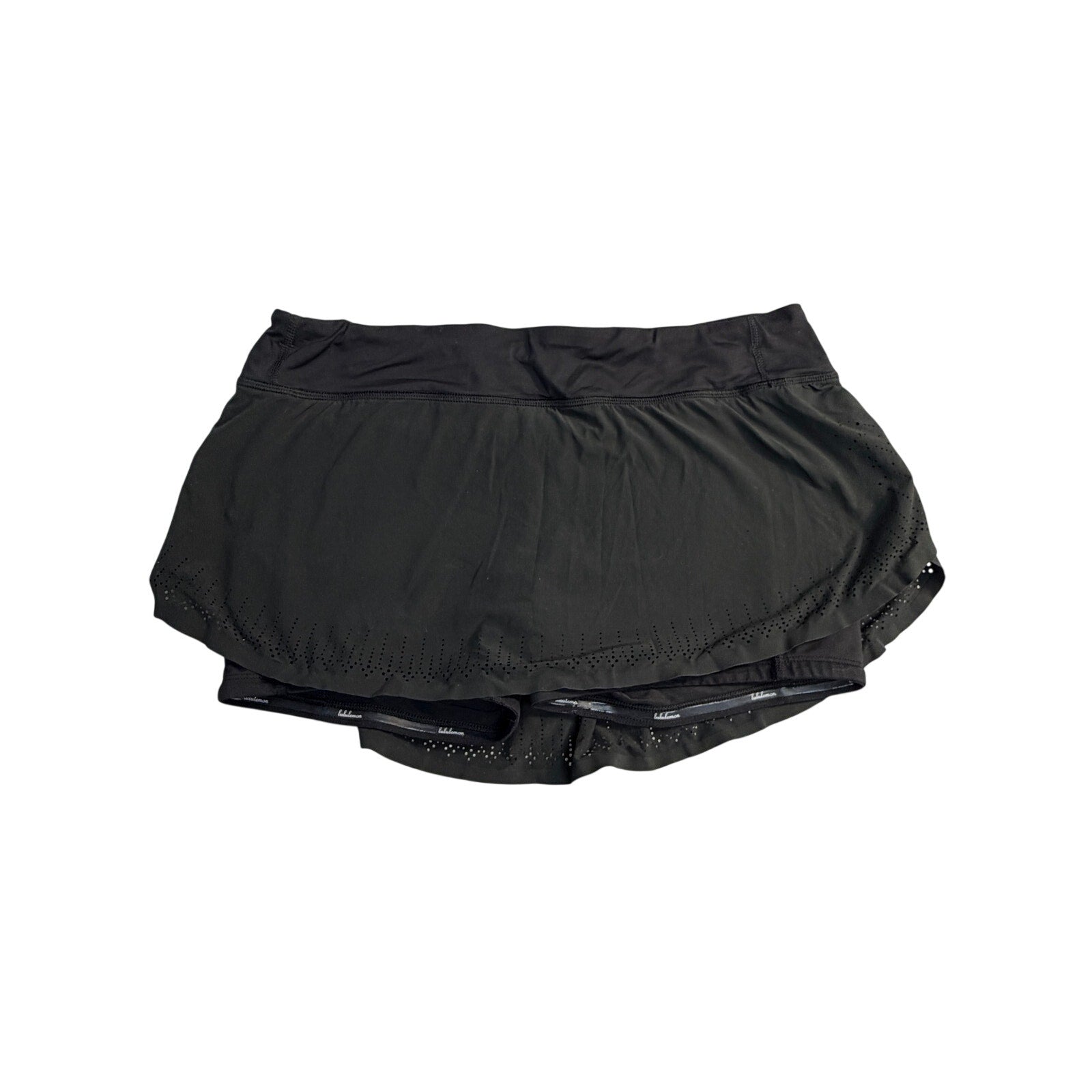 Lululemon Women’s Black Skirt w/ Built-In Shorts Size 8 Athletic