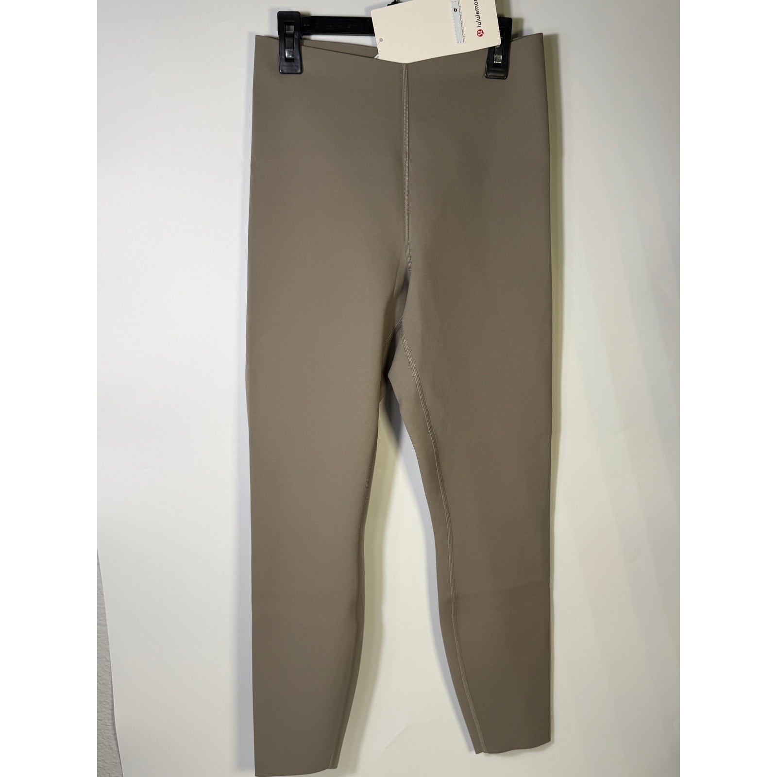 lululemon Glow Up Super-High-Rise Tight 25” Taupe Gray Size 8 NWT