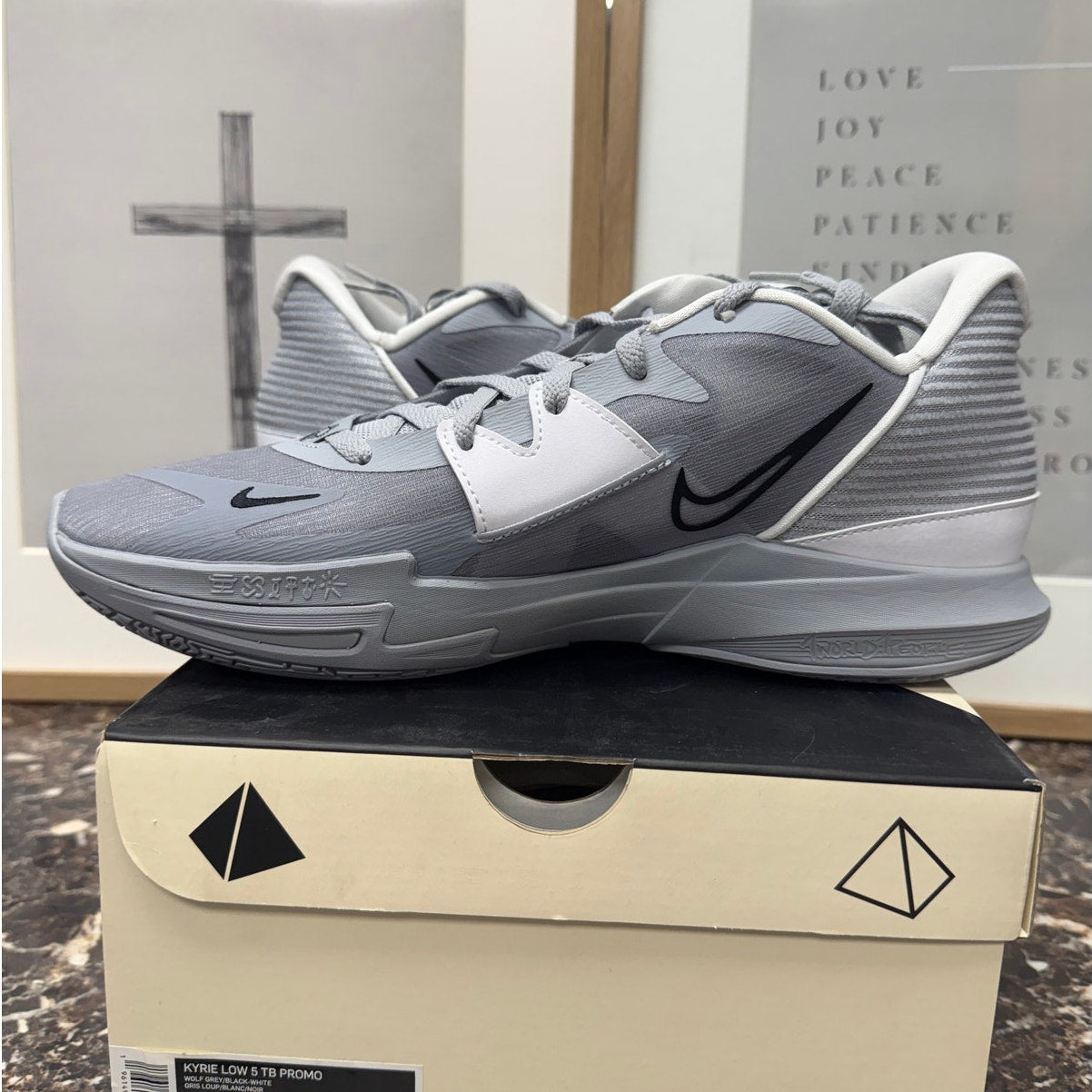 Nike Giannis Freak 6 TB Wolf Grey/Black/White Men’s 12 (FV1292-001) NIB