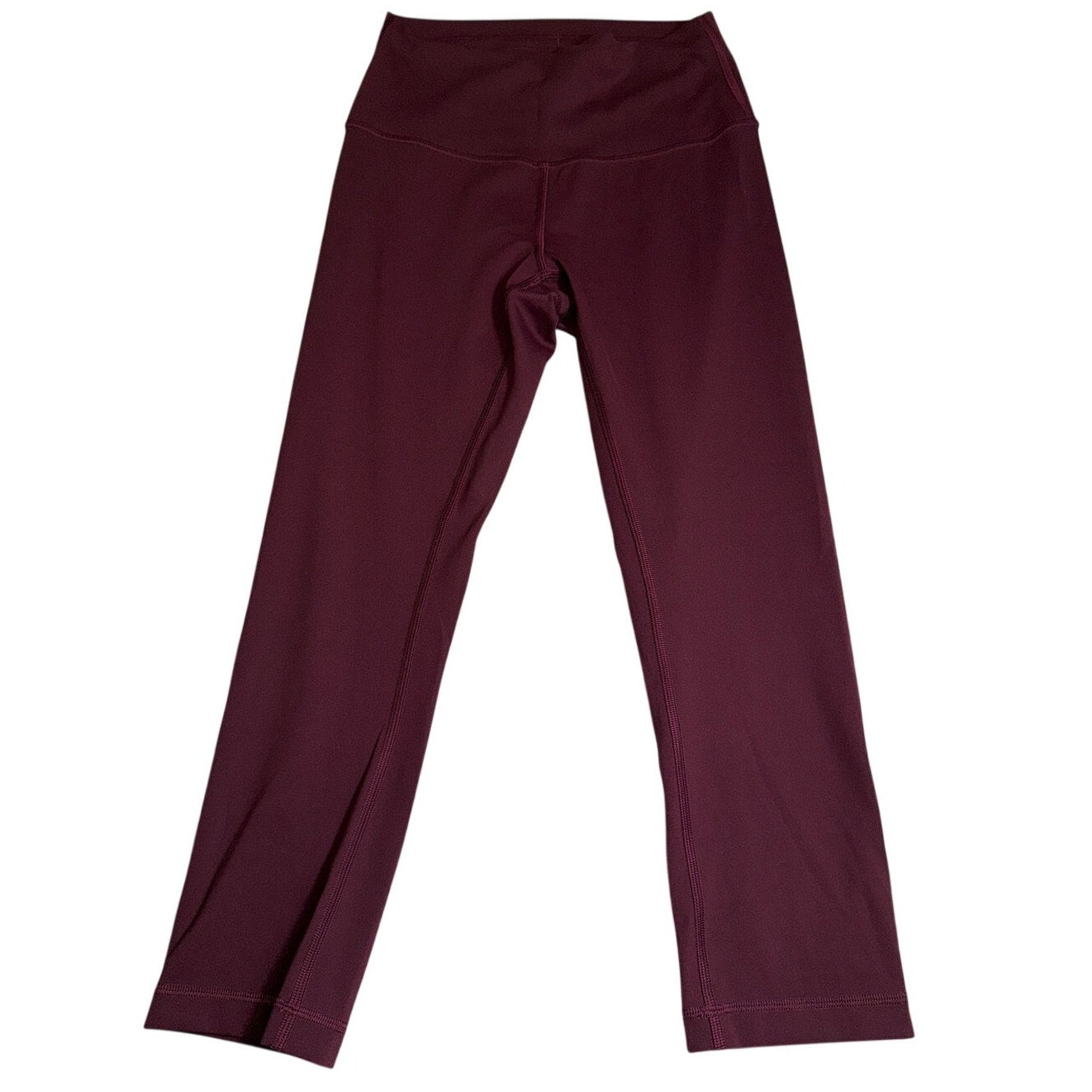 Lululemon Women’s Burgundy High-Rise Flared Yoga Pants Size 6