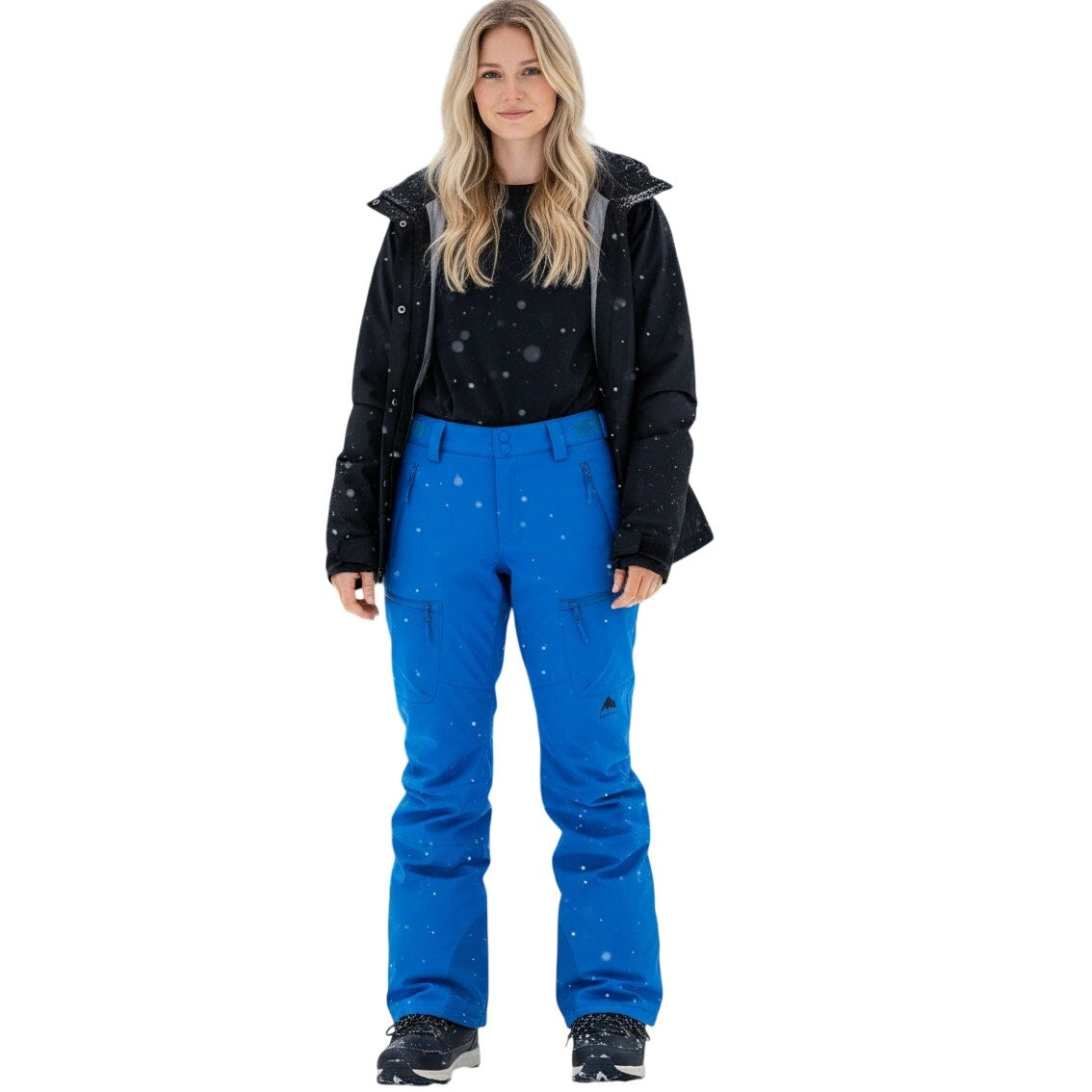 Burton G Elite Girls Cargo Snowboard Pants – Small – Amparo Blue – NWT