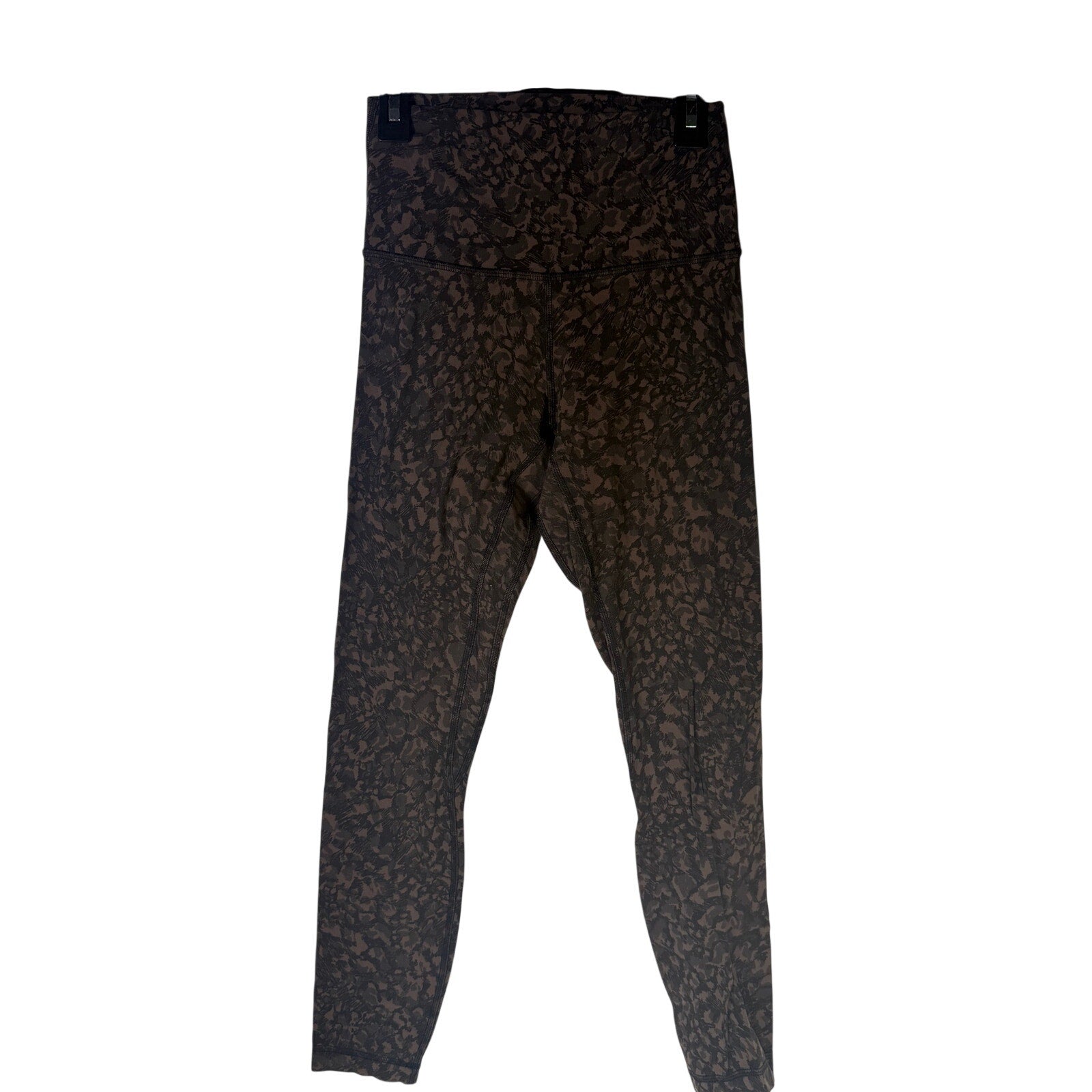 Lululemon Women’s Align High-Rise Leggings 25” Brown Black Camo Size 4