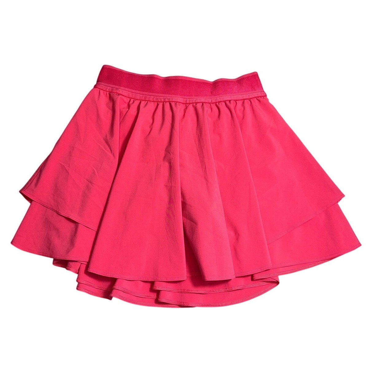 Lululemon Sonic Pink Ruffle Skort – Women’s Size 6 – Great Condition