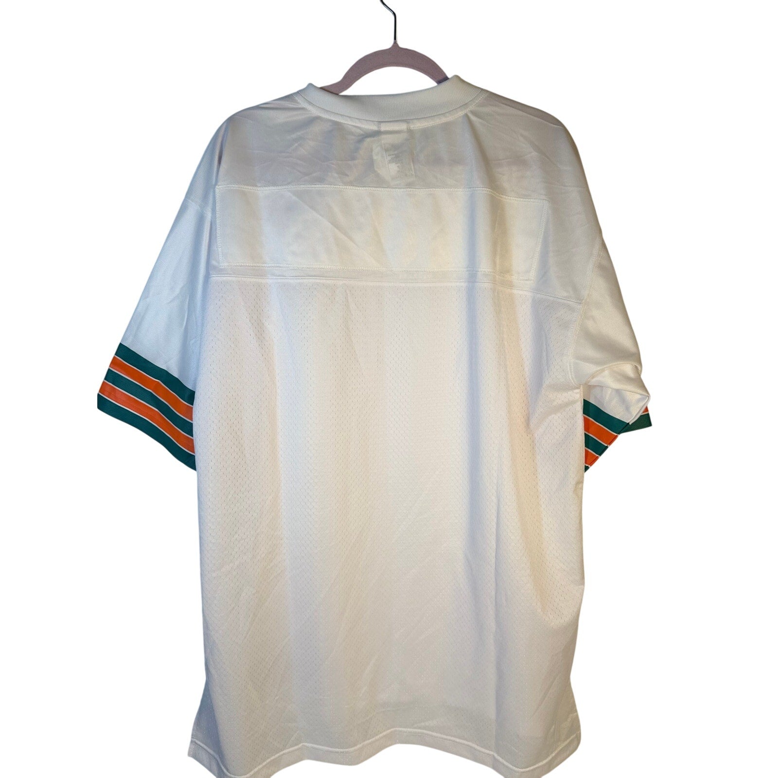 NFL Pro Line Miami Dolphins Hall of Fame Jersey Men's Large White NWT