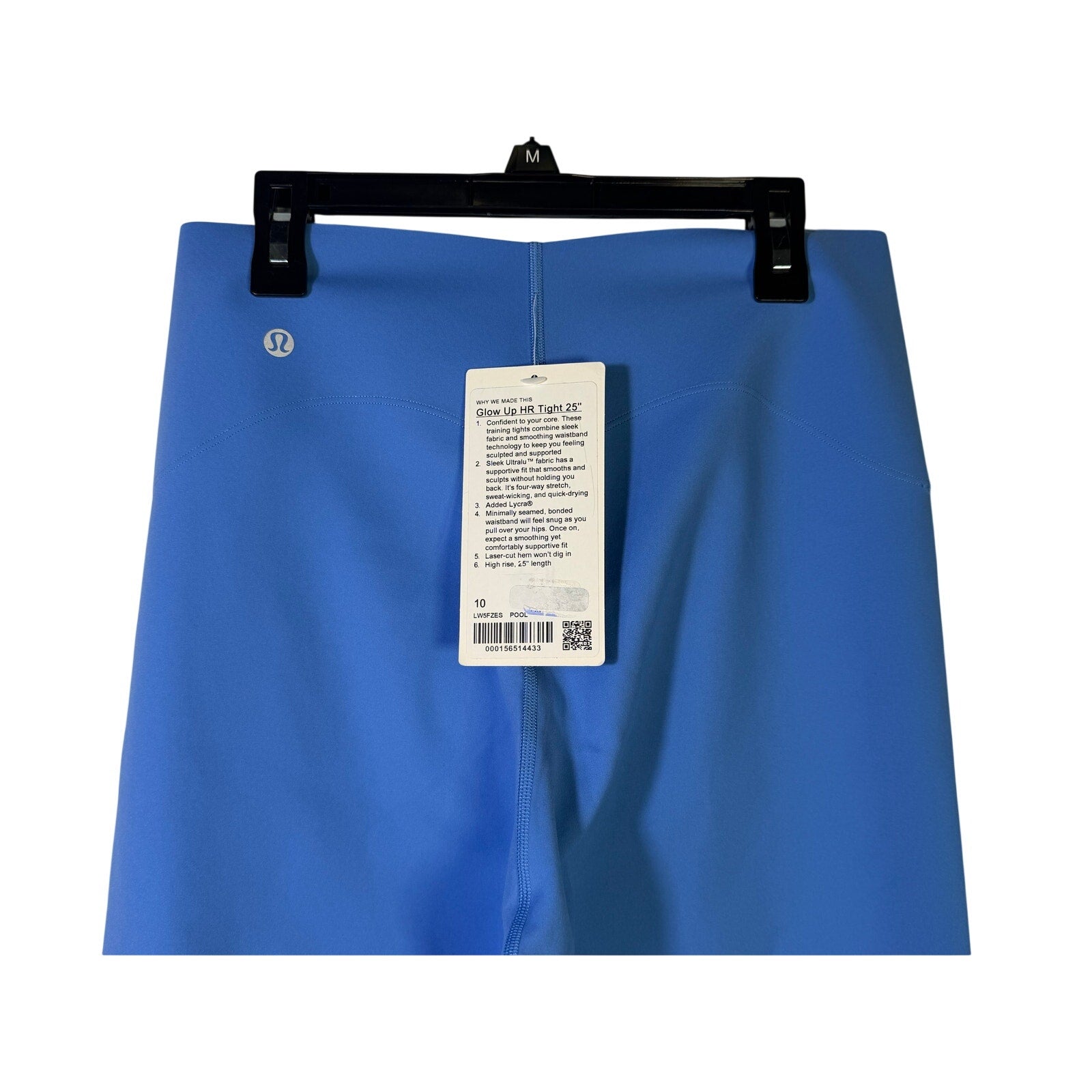 lululemon Glow Up High-Rise Tight 25” Pool Party Blue Size 10
