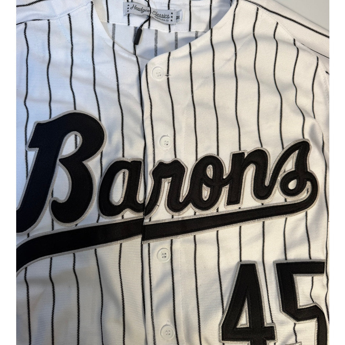 Headgear Classics Birmingham Barons Michael Jordan #45 Jersey Men's XL NWT