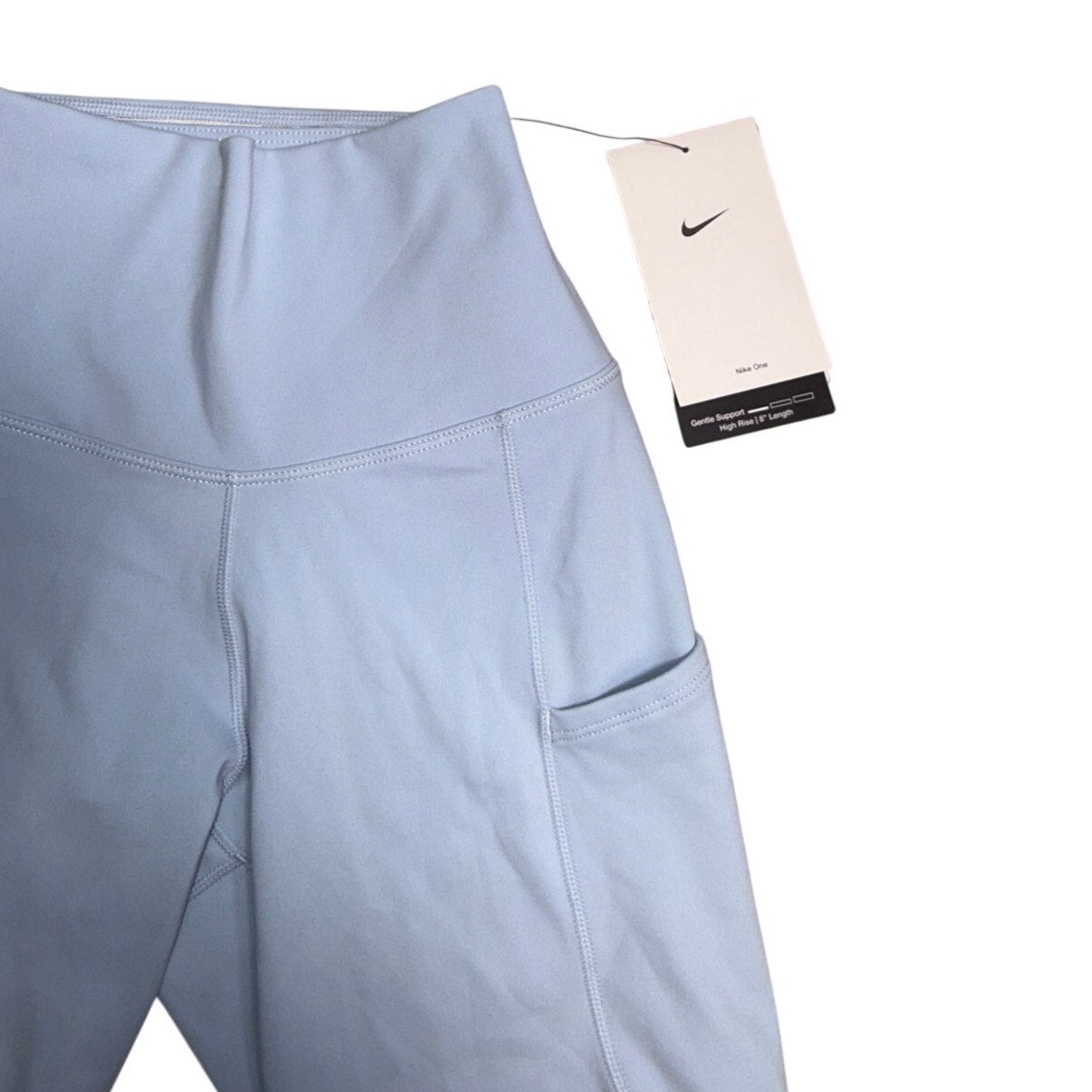 Nike Women's High-Rise 8" Training Bike Shorts – XS – Blue – New With Tags