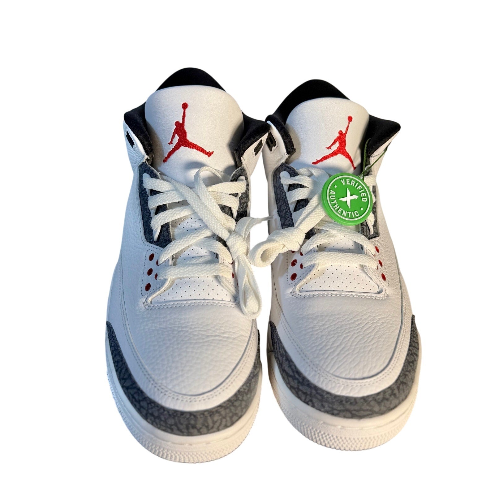 Air Jordan 3 Retro White Cement Reimagined Men's US 11 Sneakers