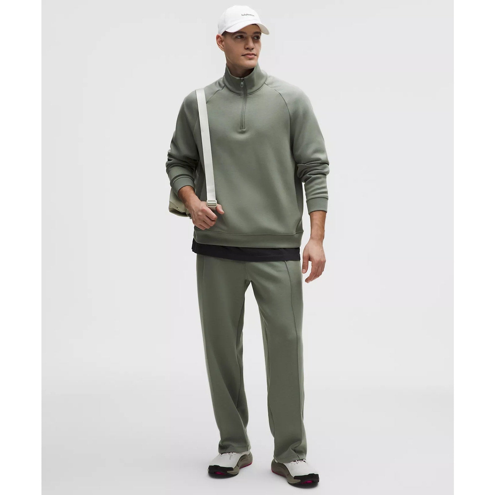 Lululemon Smooth Spacer Quarter Zip – Men's XXL –Green