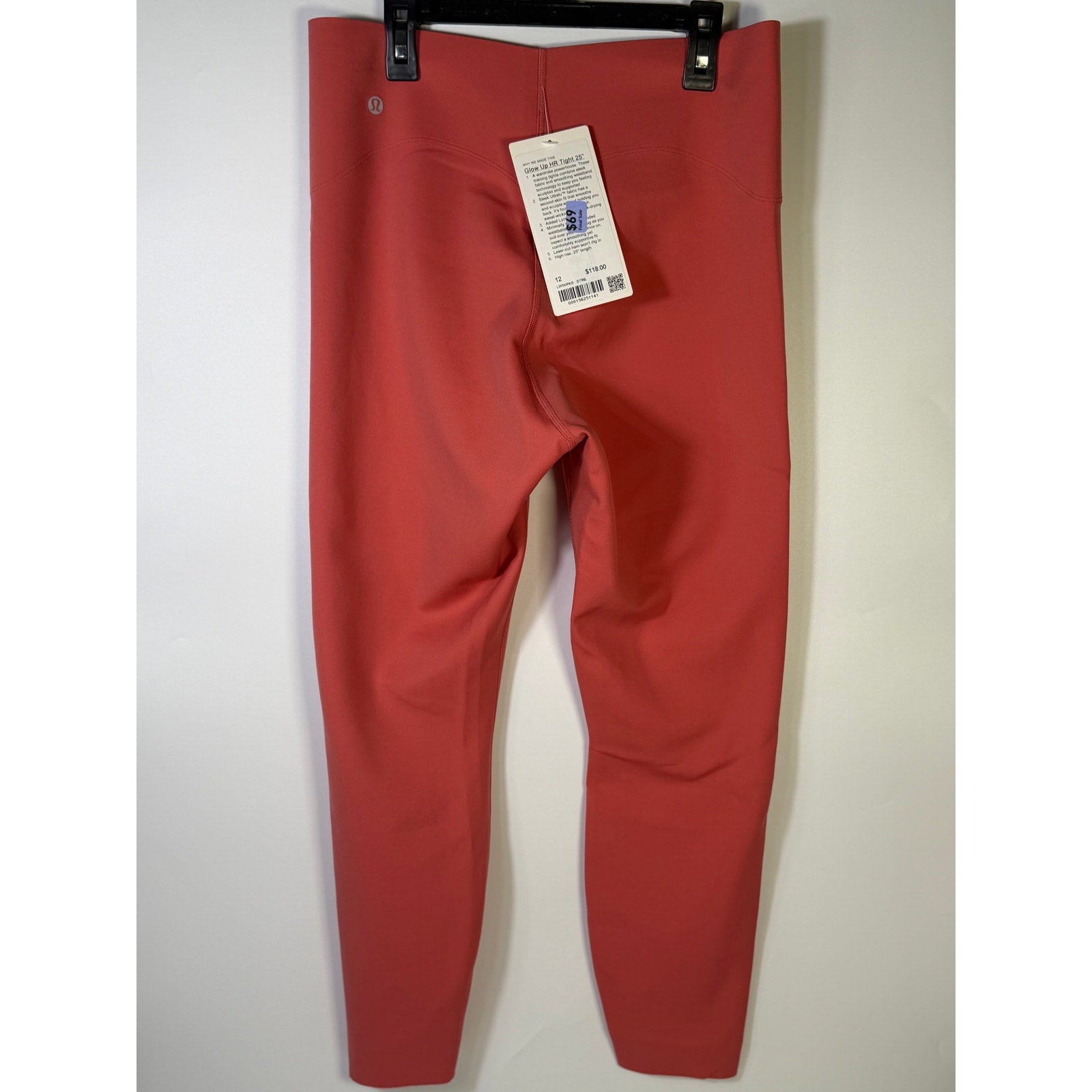 Lululemon Glow Up HR Tight 25" Leggings – Women's Size 12