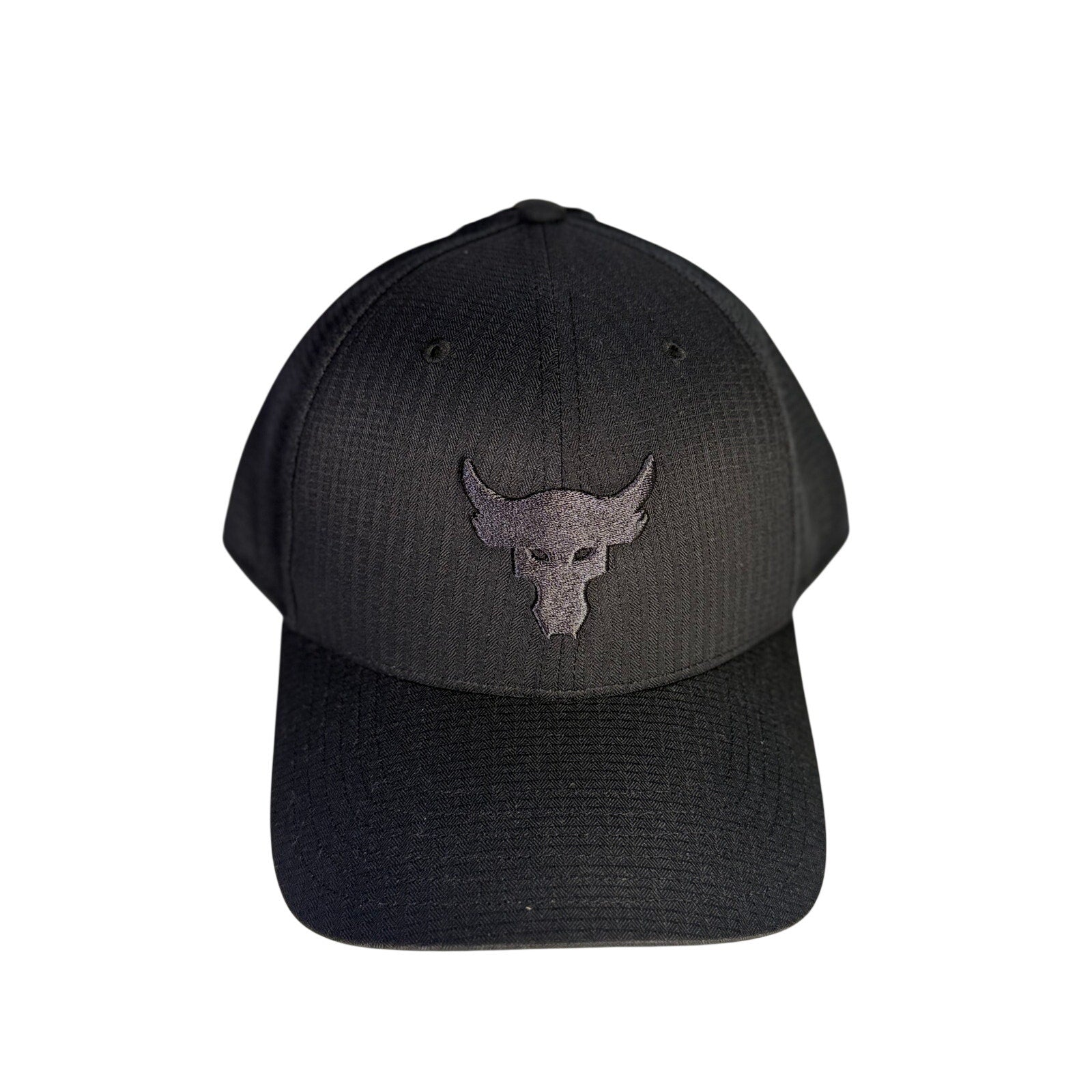 Under Armour Project Rock Black Trucker Snapback Hat Adjustable NWT OSFM