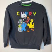 Under Armour Curry x Sesame Street Crewneck Sweatshirt – Youth Medium – Black