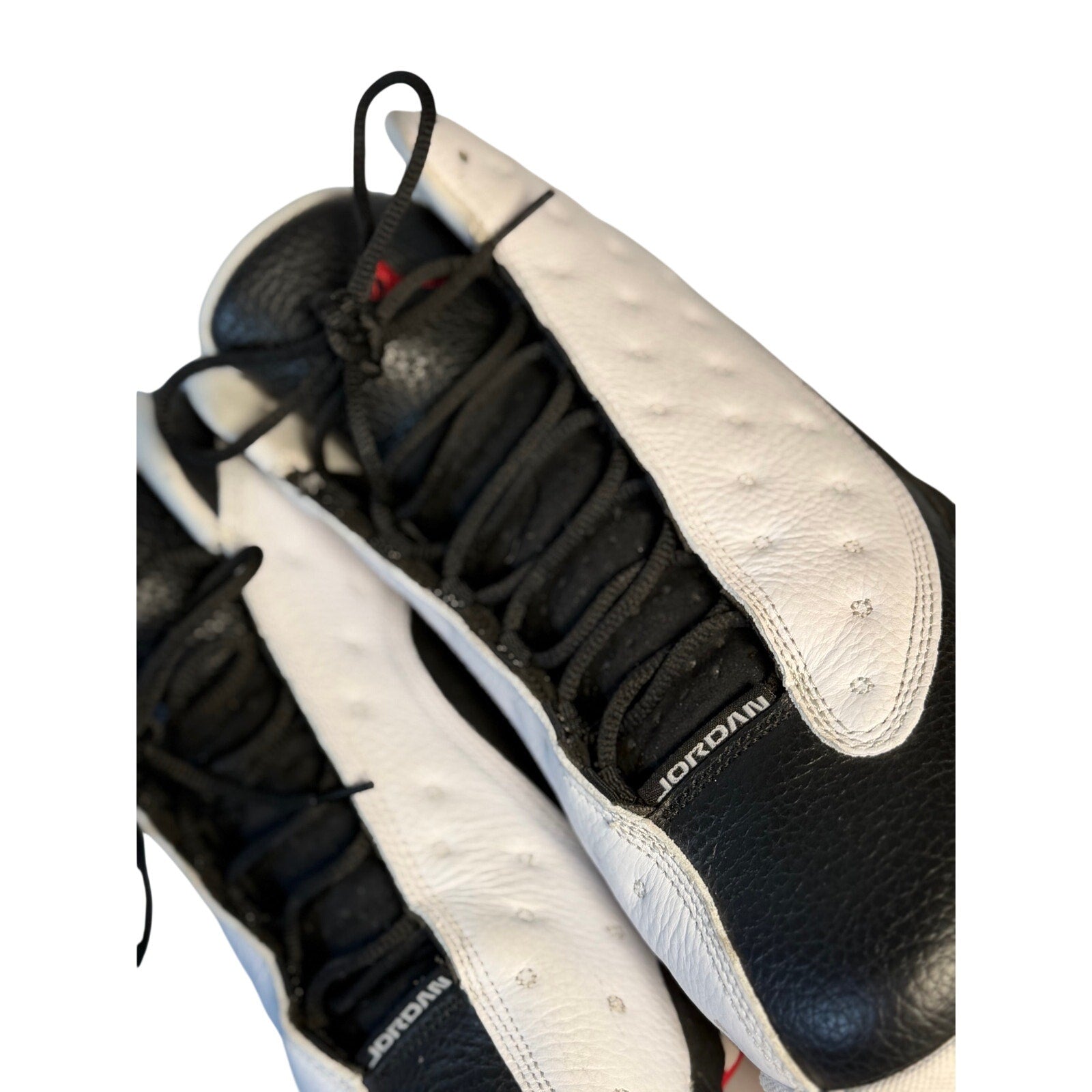 Air Jordan 13 Retro He Got Game Black White Sneakers Men's US 11.5