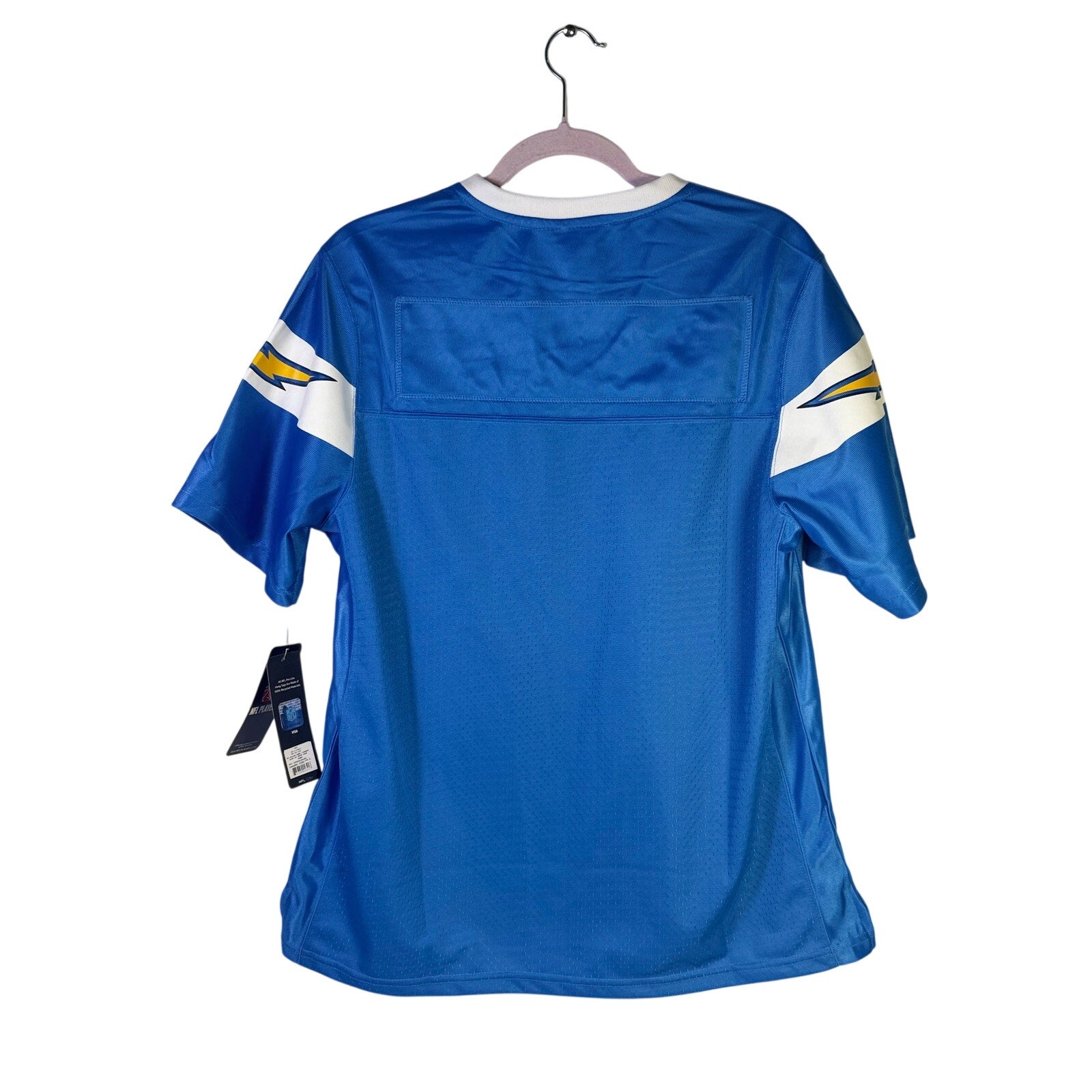NFL Players Women’s Los Angeles Chargers Football Jersey Blue Size L NWT