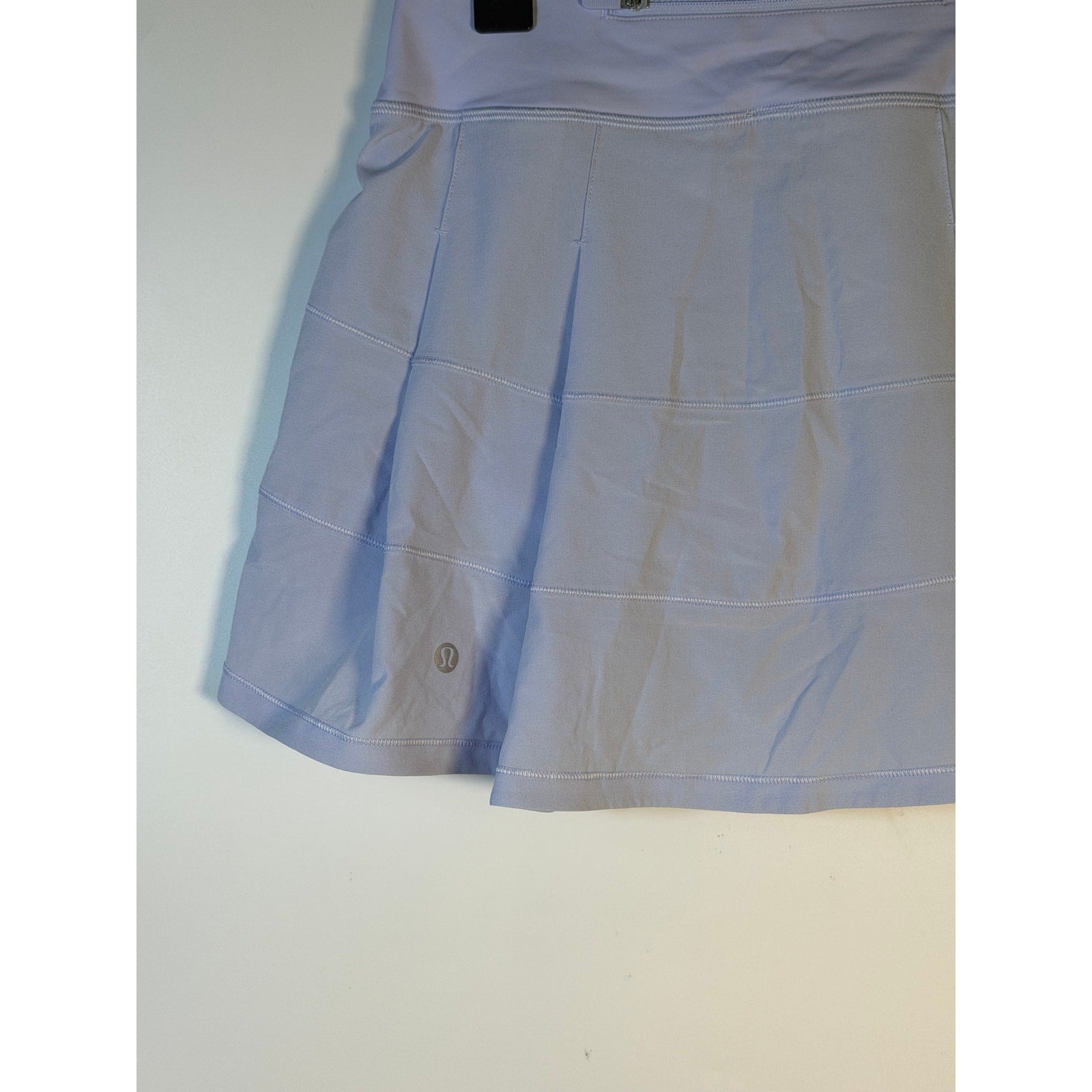 Lululemon Women's Light Blue Tennis Skort Size 2 Athletic Activewear Skirt