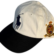 Polo Ralph Lauren 20th Anniversary Big Pony Baseball Cap Hat White Adjustable NWT