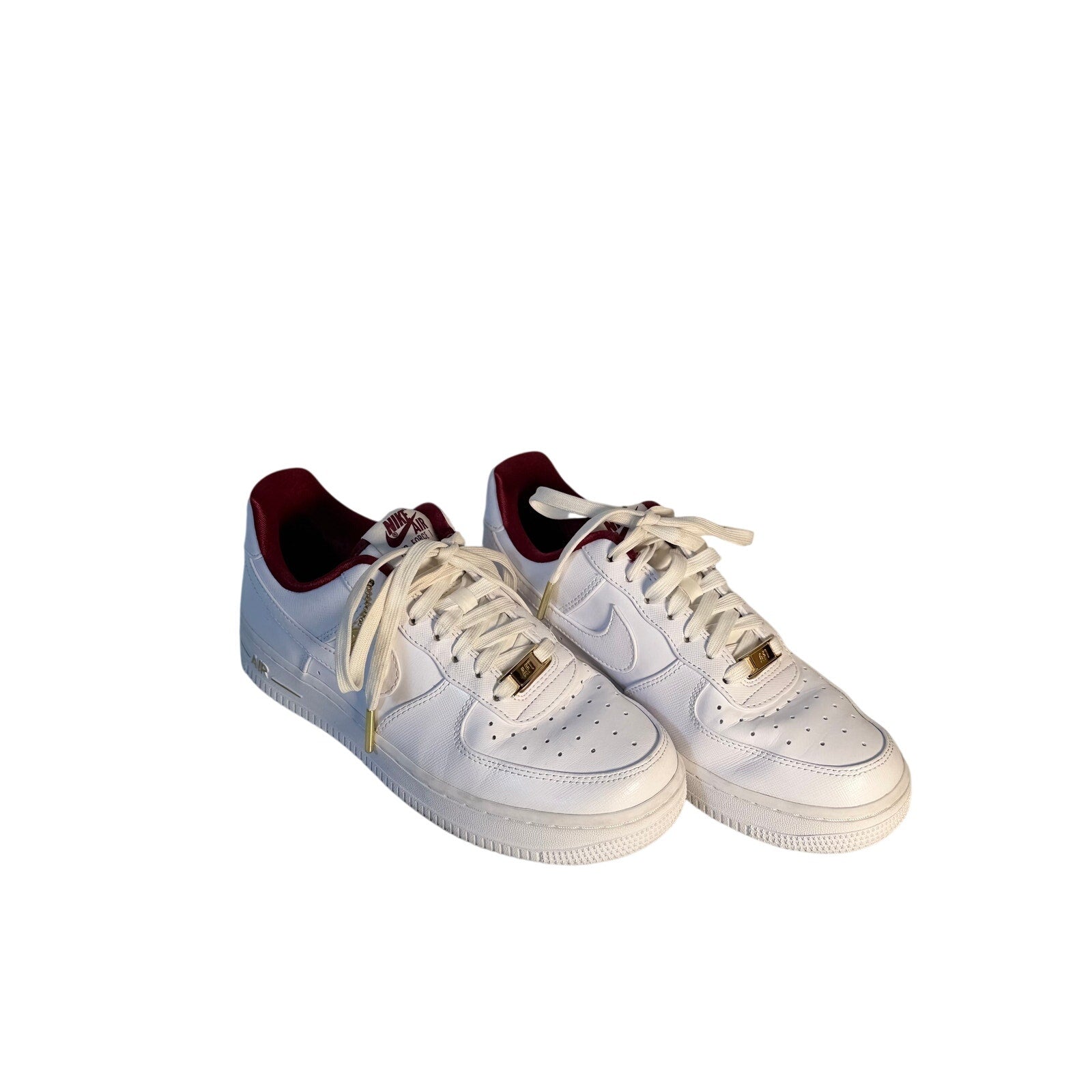 Nike Air Force 1 '07 LV8 White Team Red Men's Sneakers Size 7 New DV7584-100
