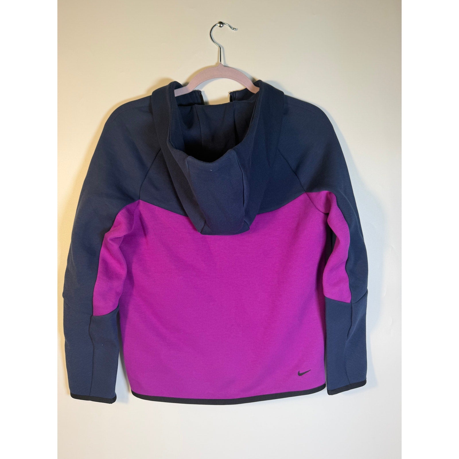 Nike Sportswear Tech Fleece Hoodie Full Zip Kids Large Purple Blue NWT