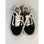 Vans Old Skool Black White Low Top Skate Sneakers Unisex Lace Up Casual