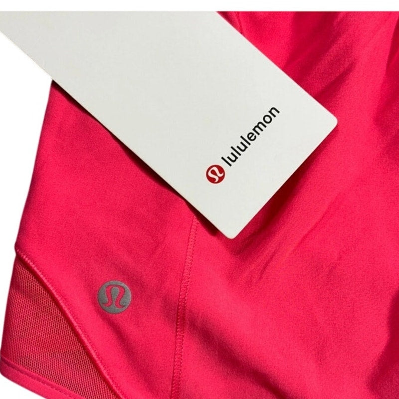 Lululemon Hotty Hot Short 2.5" – Size 14 – LIPG Lipgloss Pink – NWT – $68 Retail