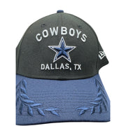 Dallas Cowboys NFL New Era Black Navy Embroidered Star Hat Cap One Size
