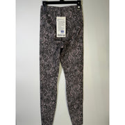 Lululemon Glow Up SHR Tight 28" Leggings Size 4 Pink Black Snakeskin NWT
