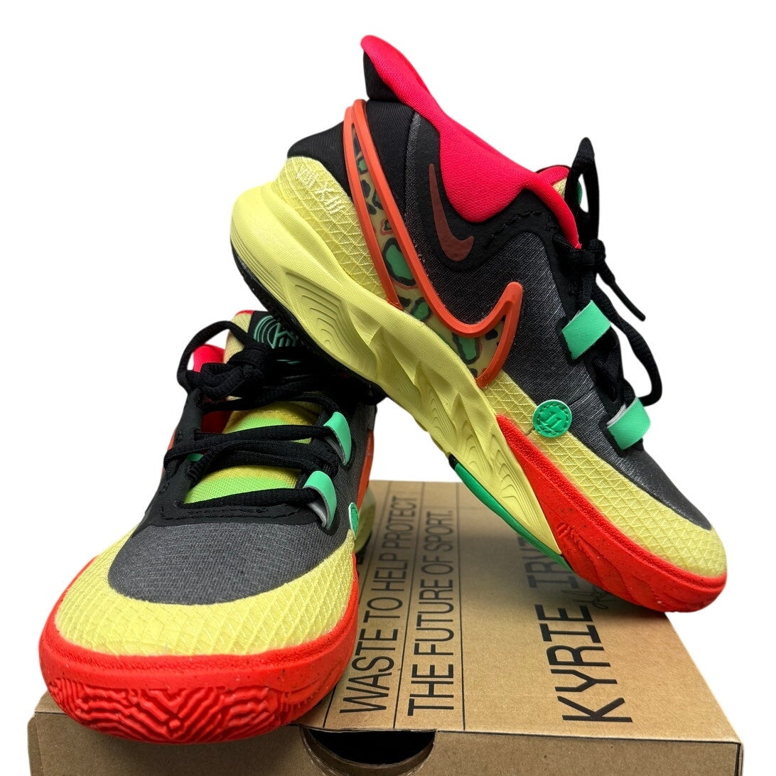 Nike Kyrie 8 GO Basketball Shoes (GS) – Black / Lemon Chiffon – Grade School 4Y – DQ8076-003 – NIB