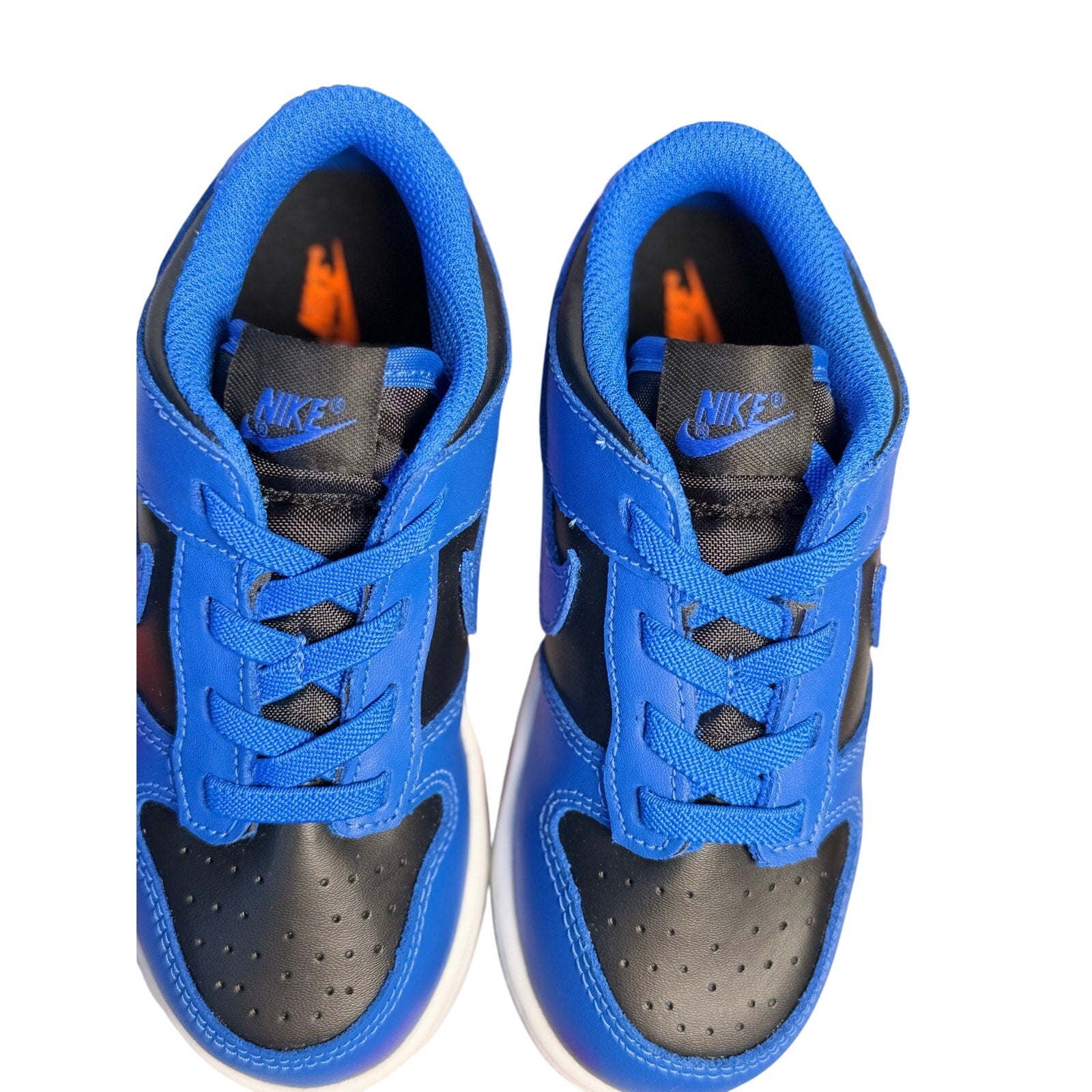Nike Dunk Low GS Royal Blue Black Sneakers Kids Athletic Shoes