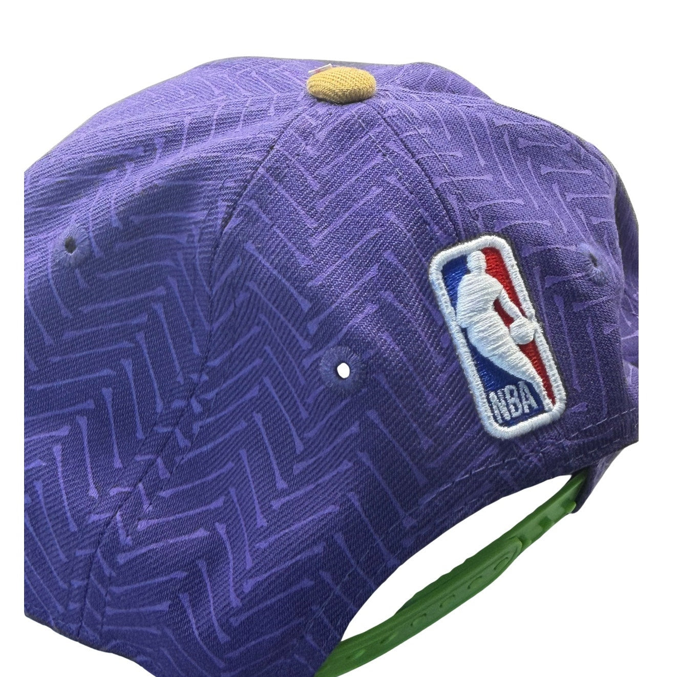 New Era NOLA Pelicans 9FIFTY Youth Snapback Hat Purple Gold NBA