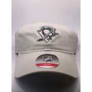 Pittsburgh Penguins NHL Youth Adjustable Strapback Hat Cap Beige One Size NWT