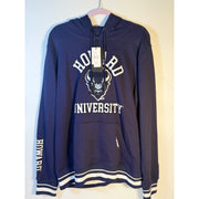 Campus Crew Howard University Bison Pullover Hoodie Men's Large Navy NWT