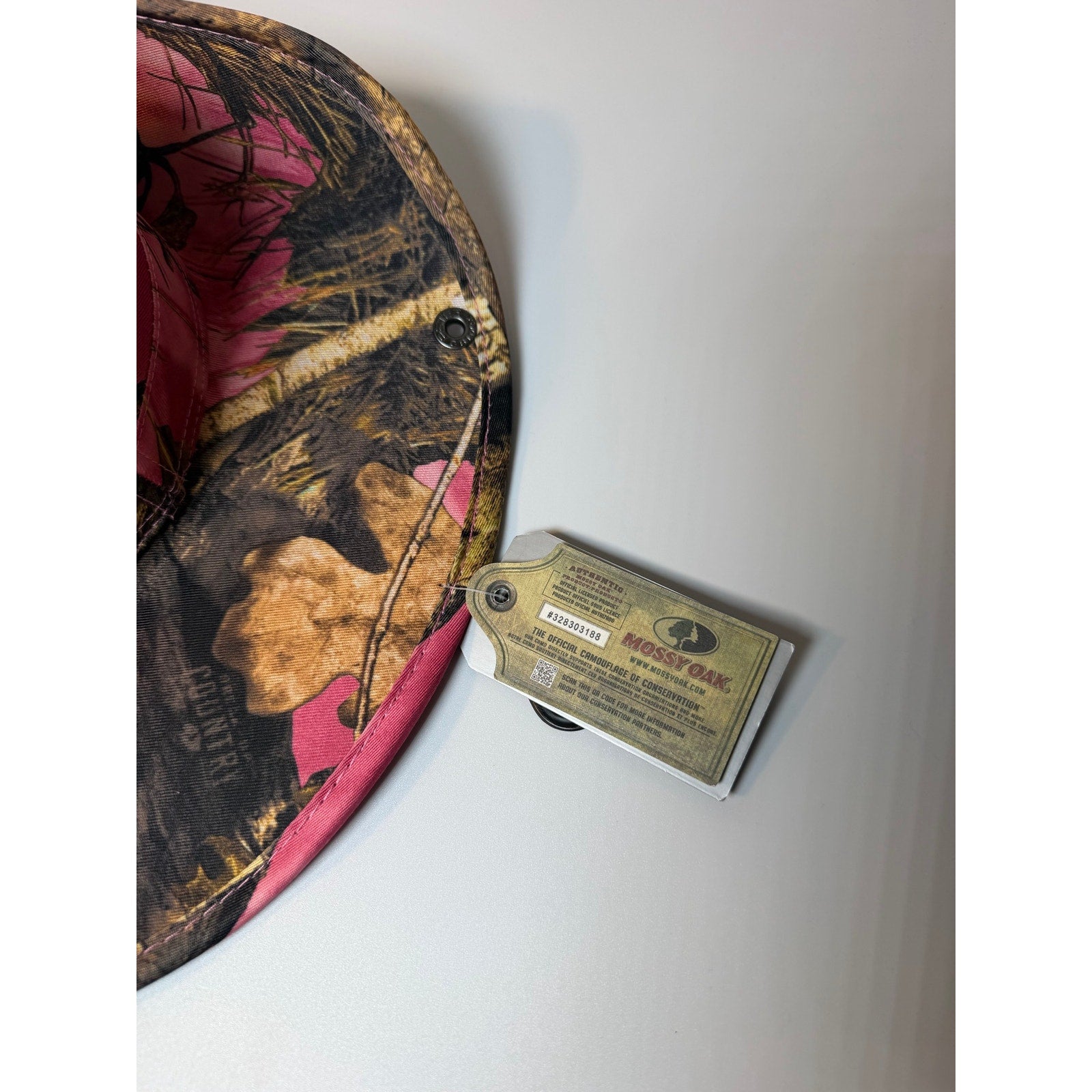 Peter Grimm Mossy Oak Women’s Pink Camo Western Cowboy Hat Snap-Up Brim