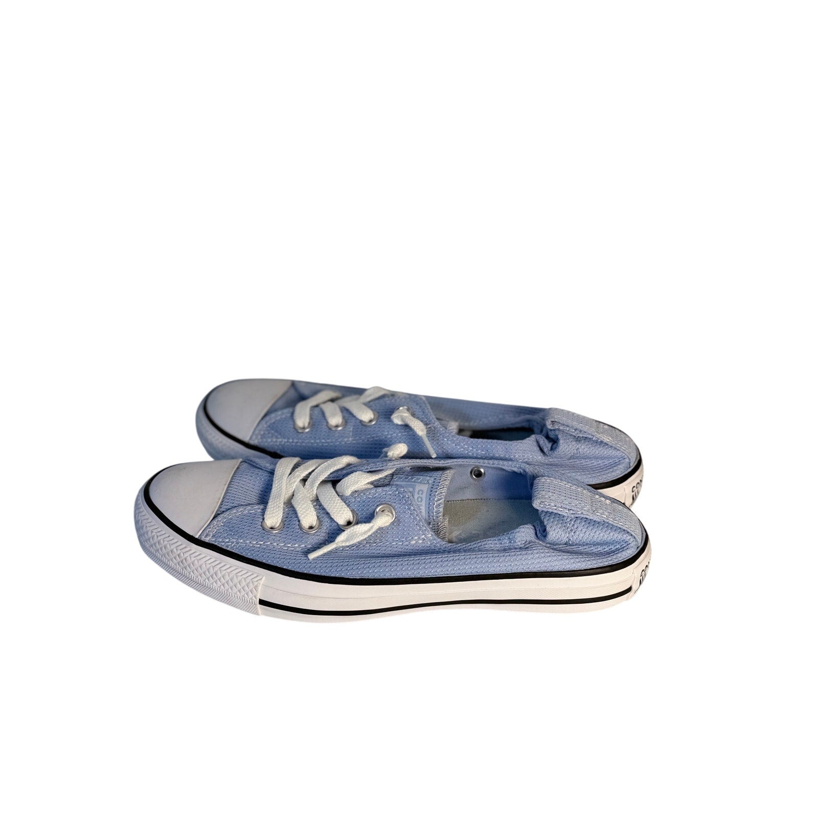 Converse Chuck Taylor All Star Shoreline Slip-On Light Blue Women's Size 9 Canvas Sneakers