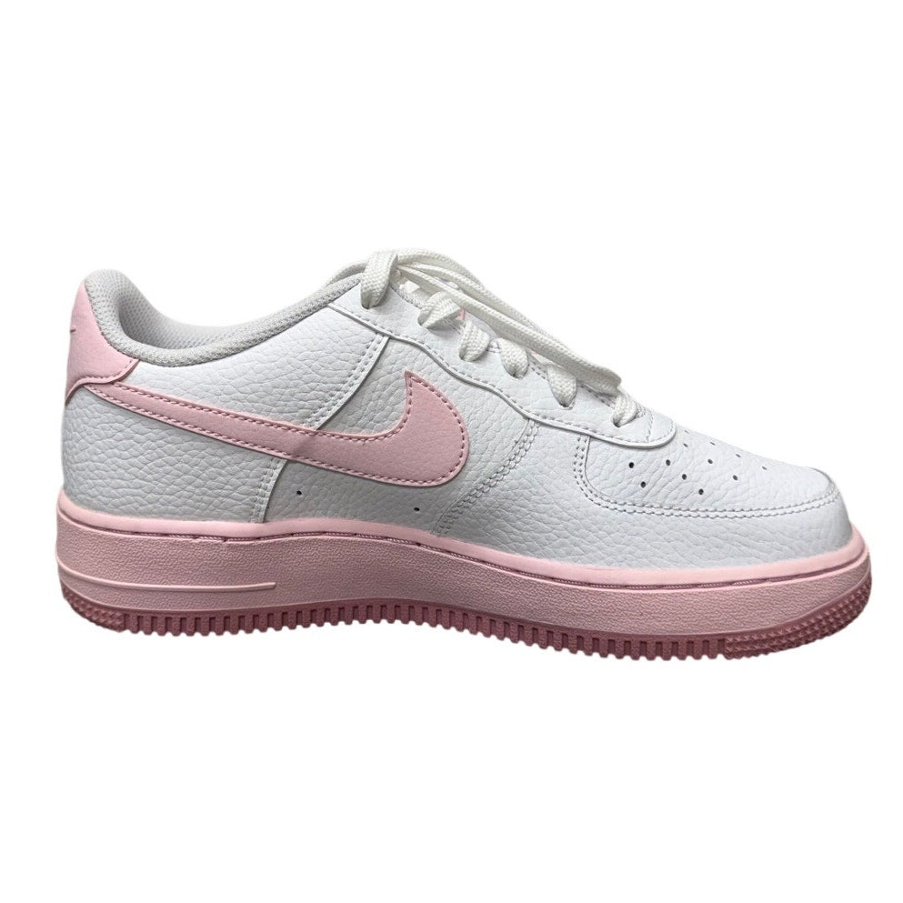 Nike Air Force 1 Low GS White Pink Big Kids Youth 6.5Y Sneakers Shoes