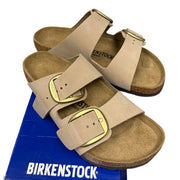 Arizona Soft Footbed Nubuck Leather Women's EU 37 NIB in Sandcastle