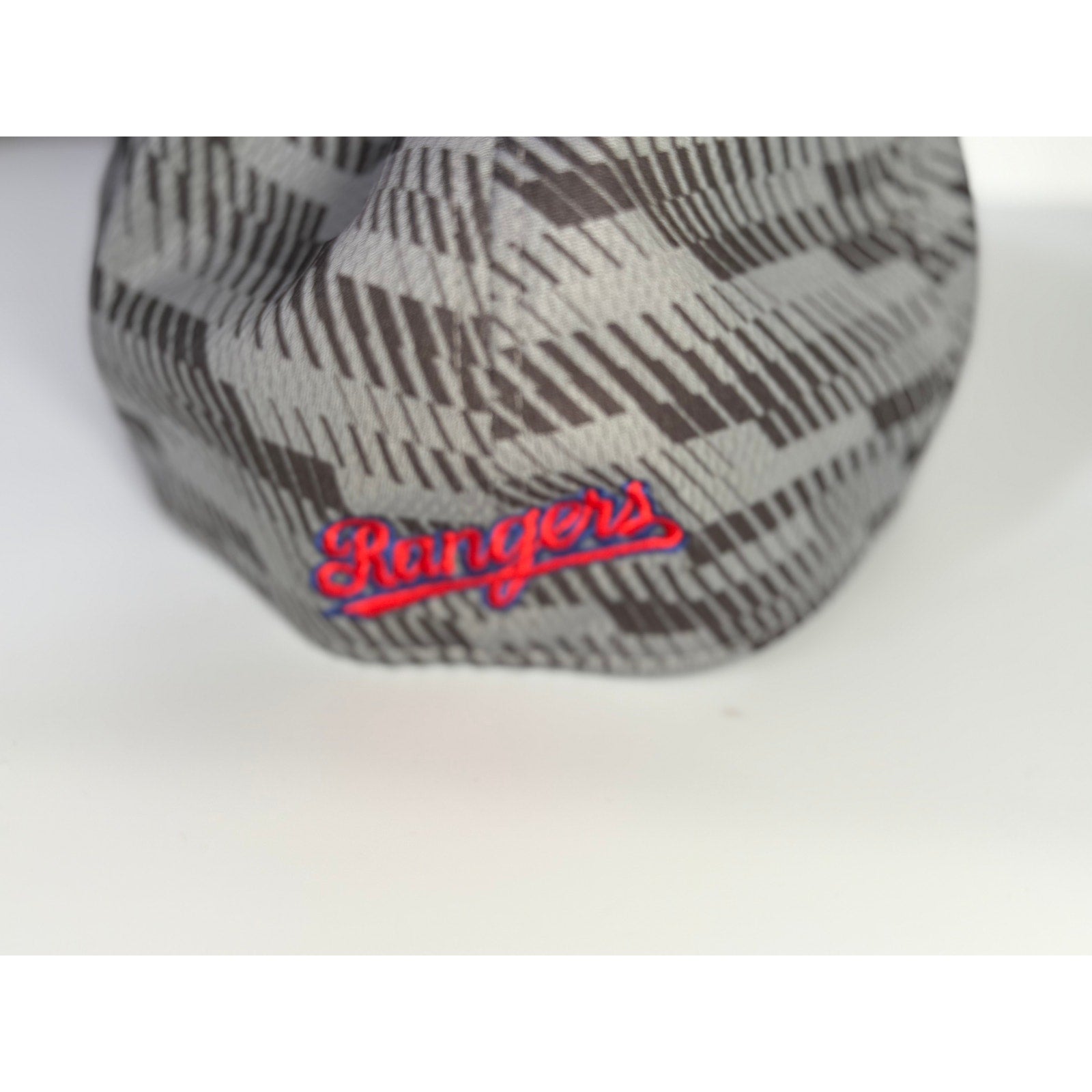 New Era Texas Rangers 39THIRTY Flex Fit Hat Gray Camo L/XL MLB NWT Cap
