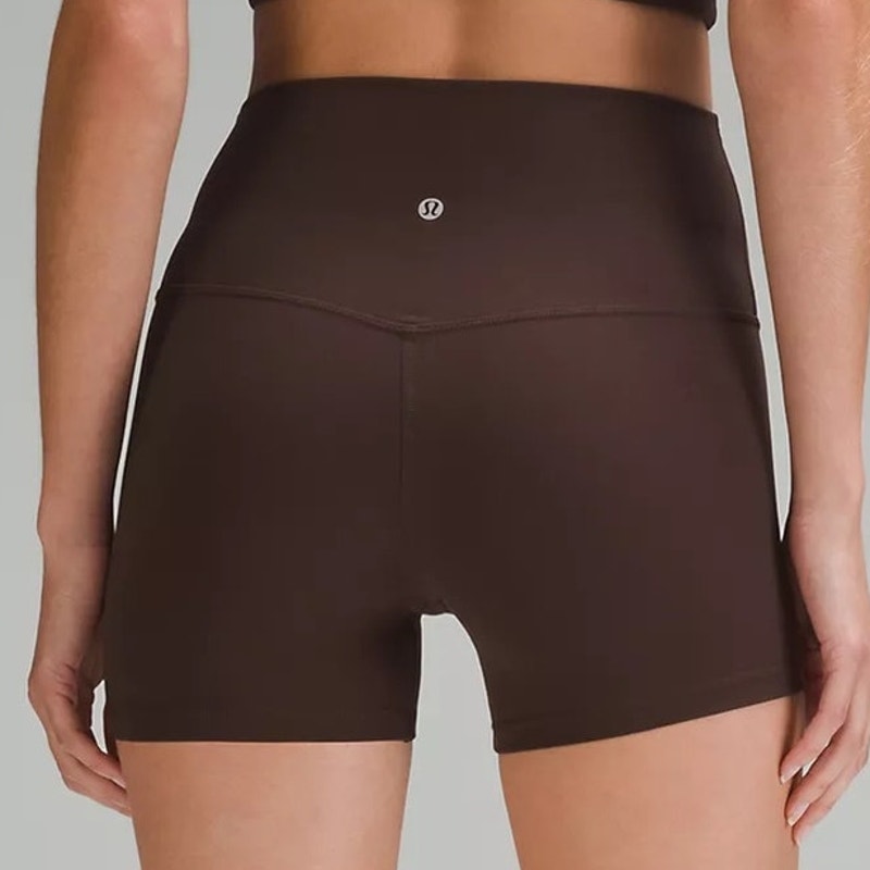 Lululemon Align™ HR Shorts – 4”, brown, Size 4